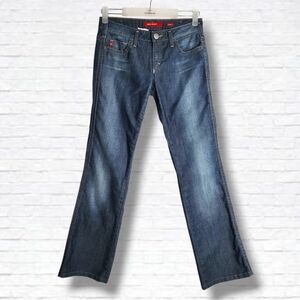 Miss Sixty Vintage Y2K "Mary J" Low-Mid Rise Flare Dark Wash Jeans Size 29/8